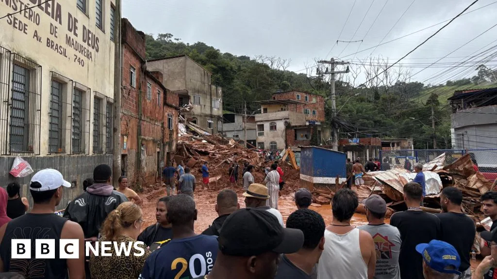 Floods and landslides in southeastern Brazil kill at least 30, dozens missing