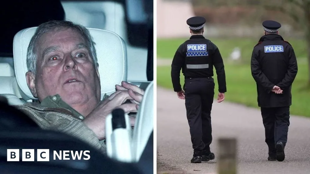 Met Police Question Andrew's Protection Officers in Epstein File Review