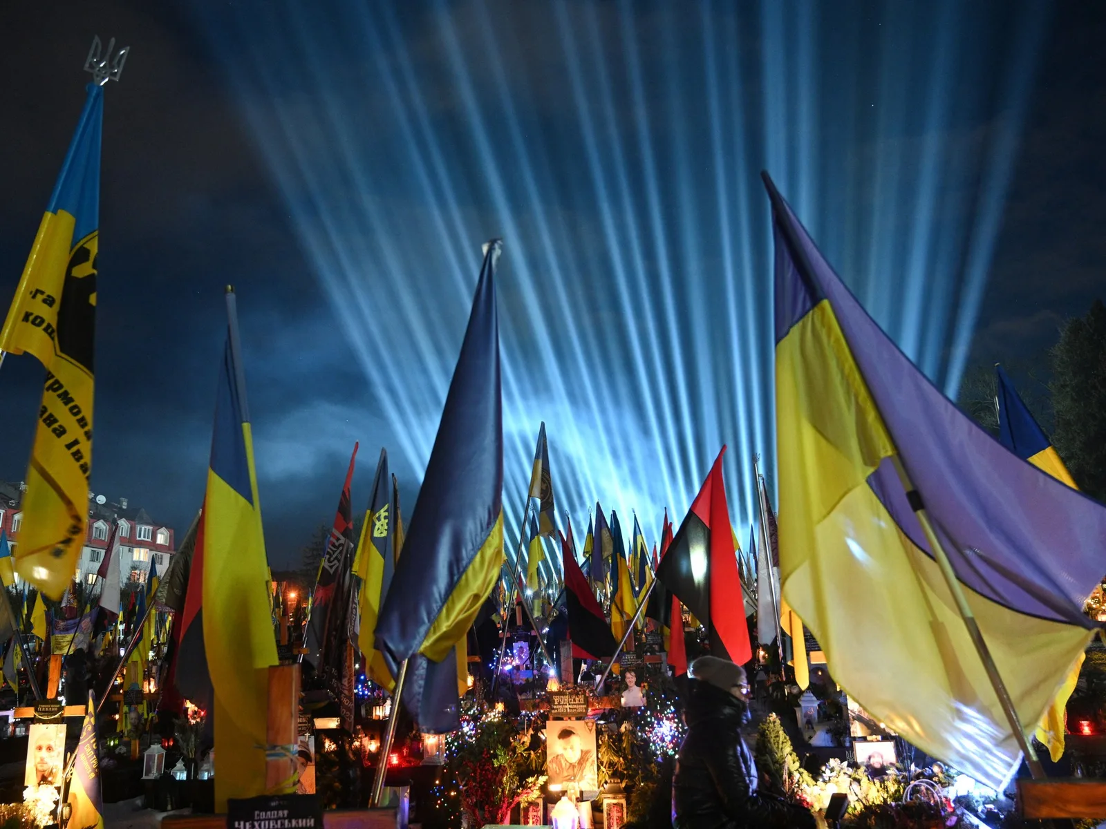 Ukraine Holds Commemorations as Russia-Ukraine War Enters Fifth Year